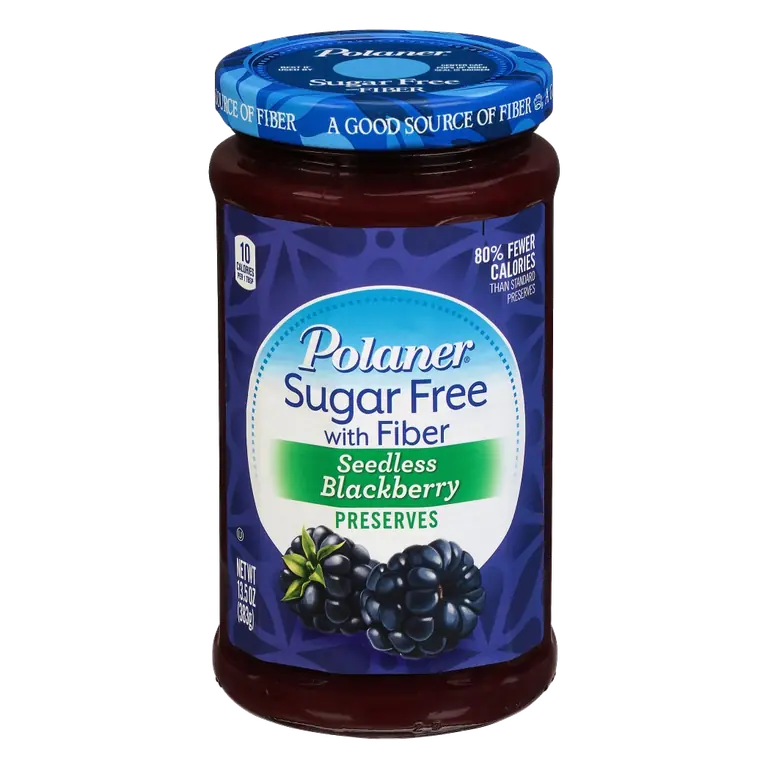 Sugar Free with Fiber Seedless Blackberry Preserves
