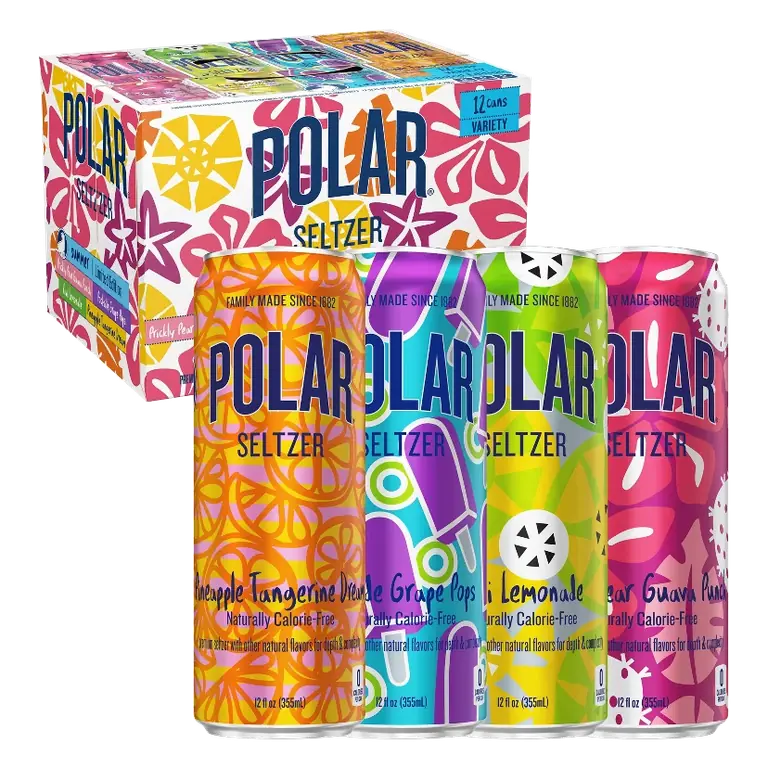 Polar Summer Variety Pack, 12floz/12pk