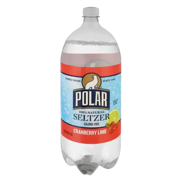 Seltzer, 100% Natural, Cranberry Lime