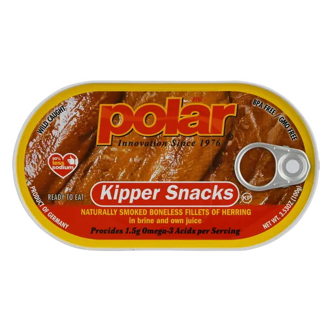 Polar Smoked Boneless Kipper Snacks