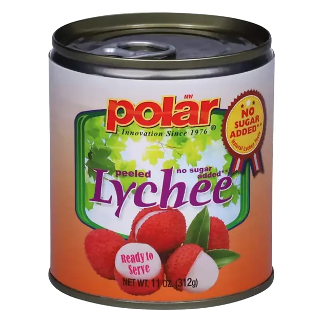 Lychee, No Sugar Added, Peeled
