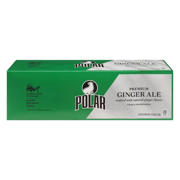 Premium Ginger Ale Soda Caffeine Free - 12 pk