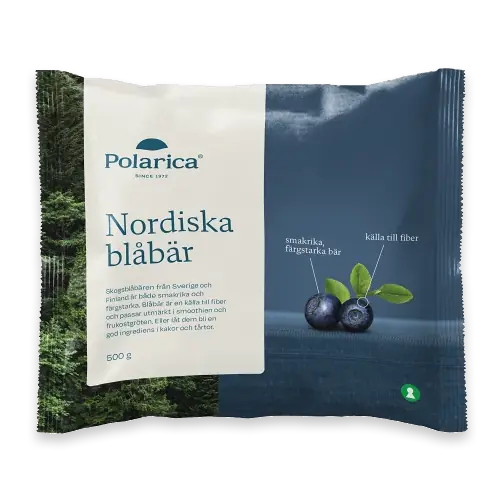 Nordiska blåbär 500g