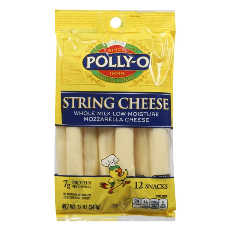Creamy Mozzarella Natural String Cheese