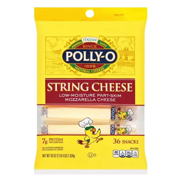 Mozzarella Low-Moisture Part-Skim String Cheese