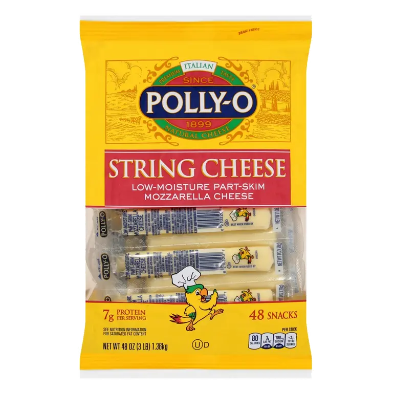 Mozzarella String Natural Cheese Snacks