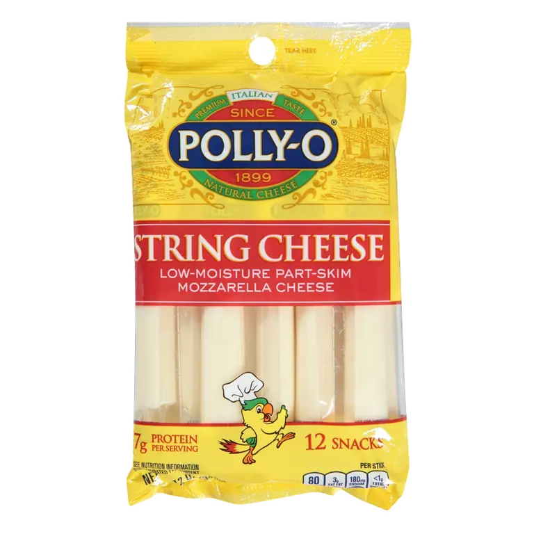 String Cheese Mozzarella Cheese Snacks
