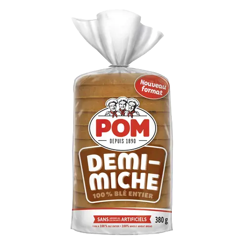Half Loaf 100% Whole Wheat Bread 380 g