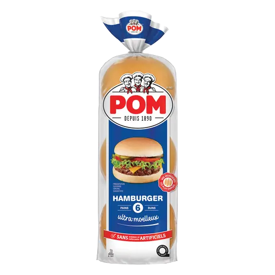 Hamburger Buns Ultra Soft 6 Count