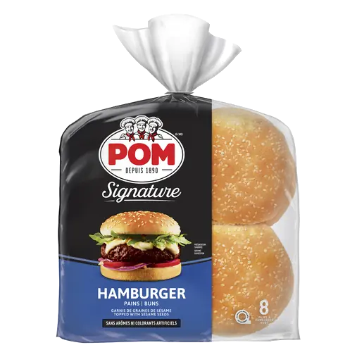 Ultra Soft Hamburger Buns Sesame Seeds 8 Count