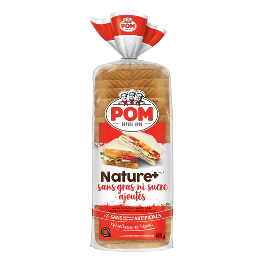 White Bread Nature Sugar & Fat Free 650 g