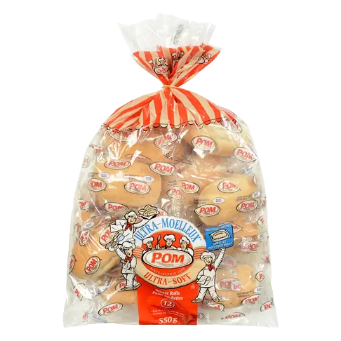 White Dinner Rolls 12 Pack 550 g