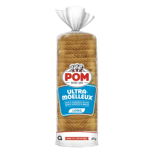 White Sandwich Bread Sliced Ultra Moelleux 675 g