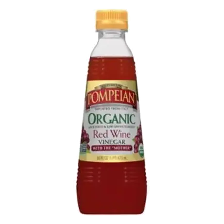 Pompeian Organic Red Wine Vinegar, 16 fl oz