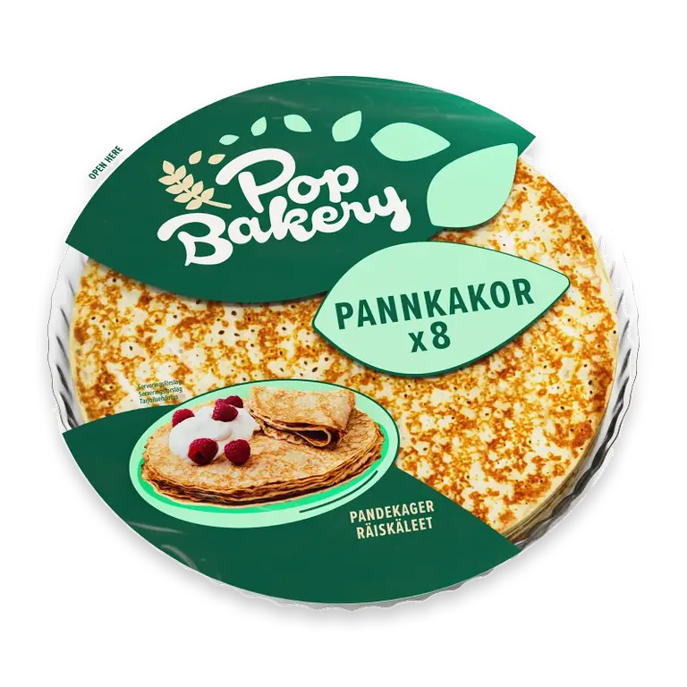 Pannkakor Tunna 8st 540g