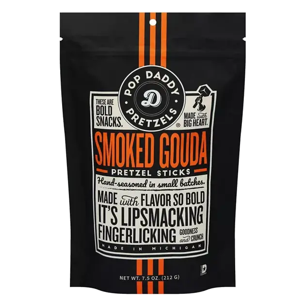 Smoked Gouda Pretzel Sticks