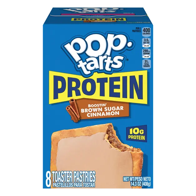 Brown Sugar Cinnamon Protein Toaster Pastries - 8 ct