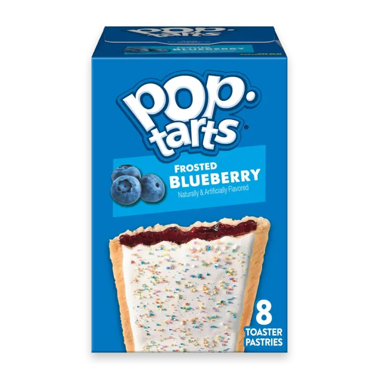 Frosted Blueberry Toaster Pastries