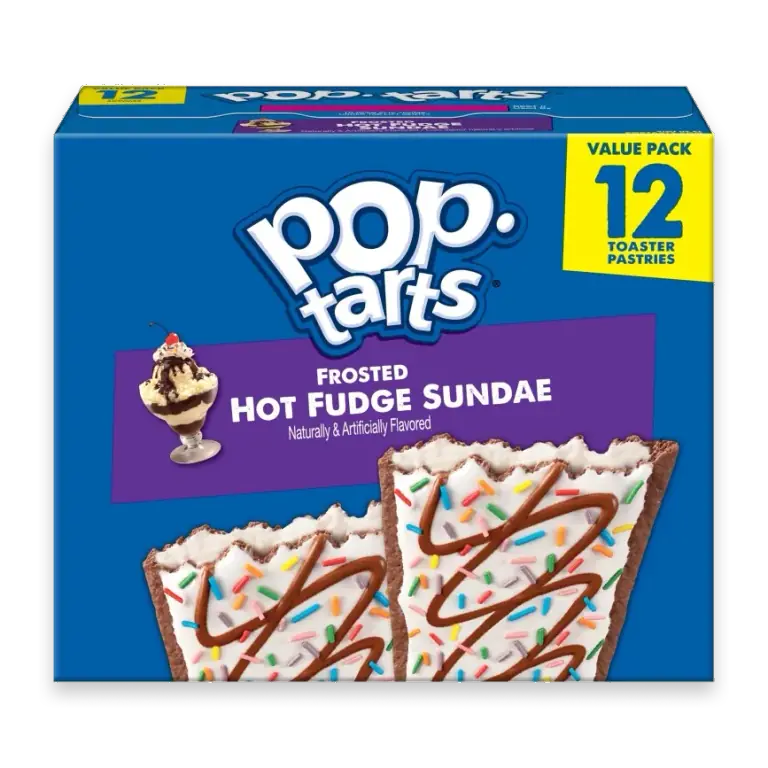 Frosted Hot Fudge Sundae Toaster Pastries