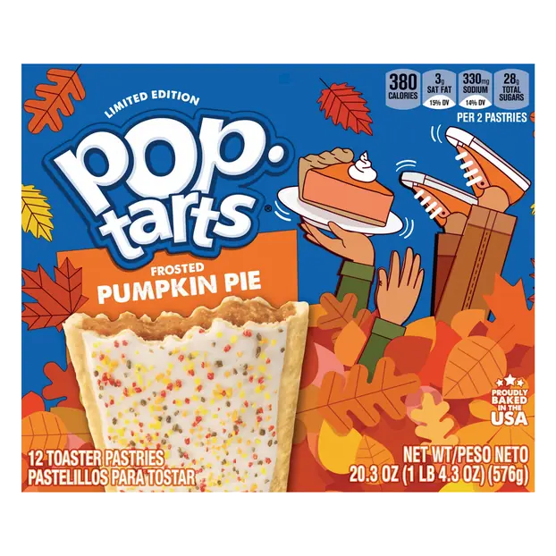 Frosted Pumpkin Pie Toaster Pastries - 12 ct