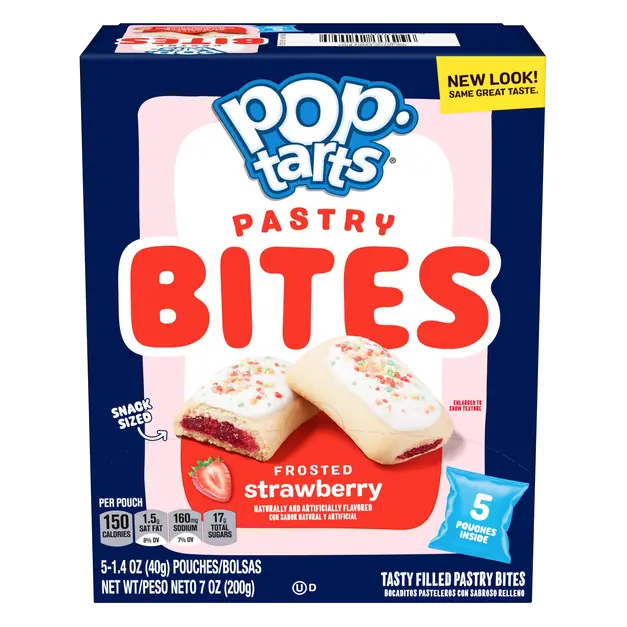 Frosted Strawberry Pastry Bites - 5 ct