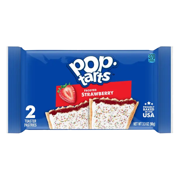 Frosted Strawberry Toaster Pastries - 2 ct