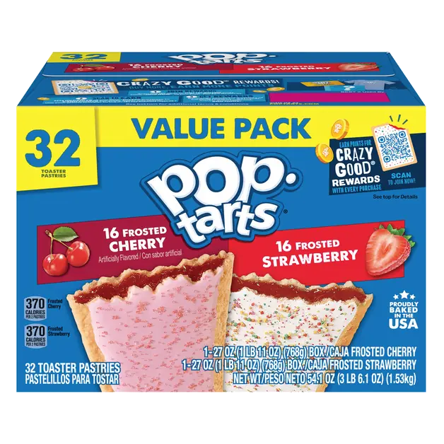 Frosted Toaster Pastries Variety Pack - 32 ct