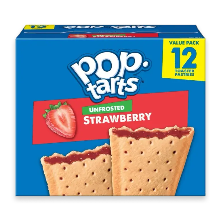 Unfrosted Strawberry Toaster Pastries