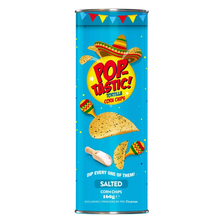 Pop-Tastic! Tortilla Salted Corn Chips 160g