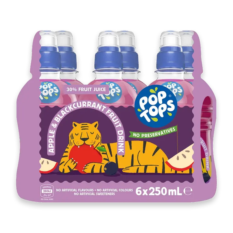 Fruit Drink Apple Blackcurrant Poppers
