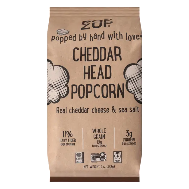 Gluten Free Cheddar Head Popcorn