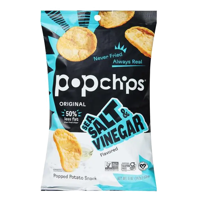 Popchips Sea Salt & Vinegar Potato Chips