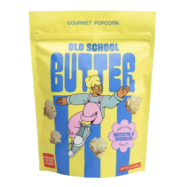 Old School Butter Gourmet Popcorn