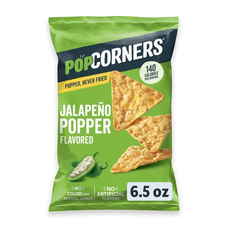 Crunchy & Wholesome Jalapeno Popper Corn Snack