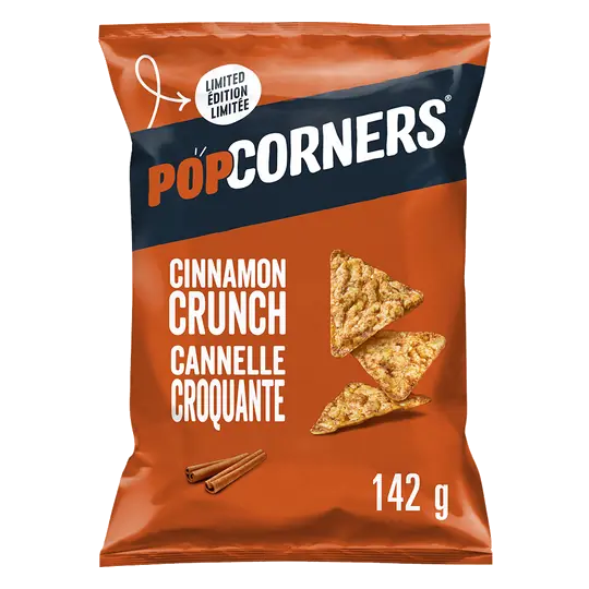 Popped-Corn Chips Cinnamon Crunch Flavoured 142 g