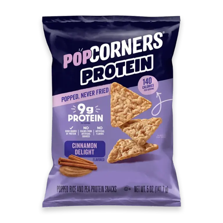 Protein Cinammon Delight Popped Corn Chips