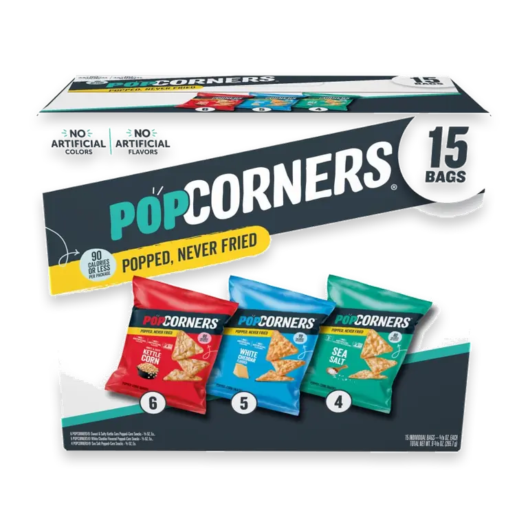 The Crunchy And Wholesome Popped Corn Snack Variety Pack