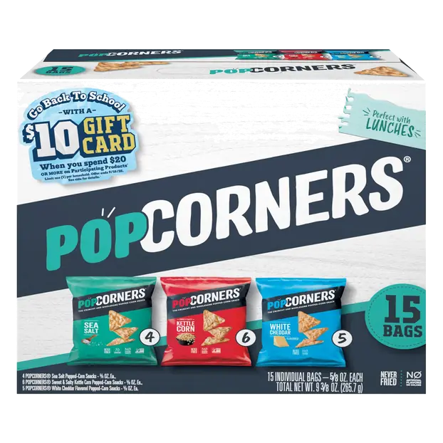 Variety Pack Snack Bags - 15 ct