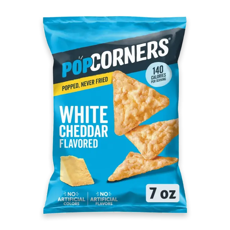 White Cheddar Popped Corn Chips