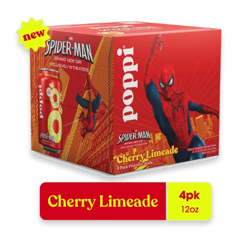 Cherry Limeade Prebiotic Soda Cans