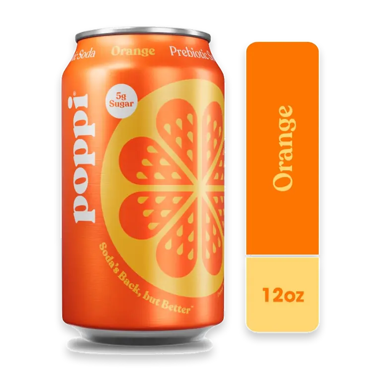 Orange Soda Can