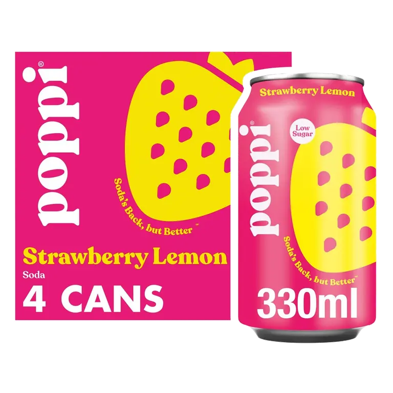 Strawberry Lemon 4 x 330ml