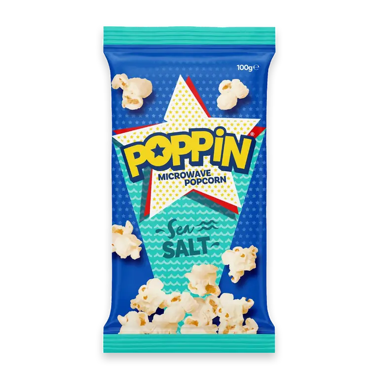 Microwave Popcorn Sea Salt Flavour