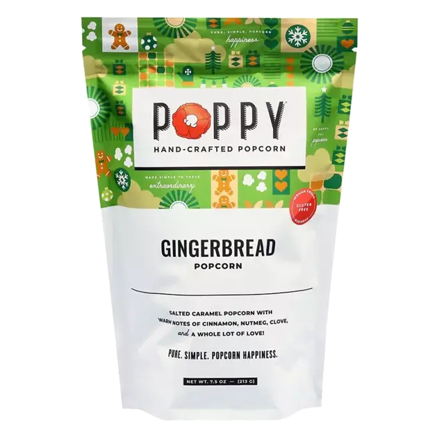 Gingerbread Popcorn