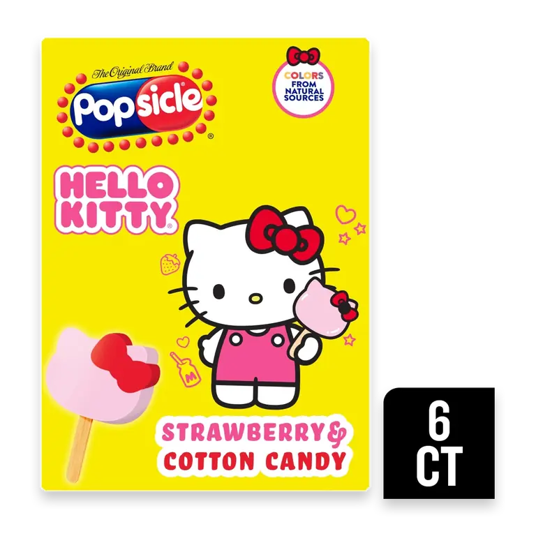 Hello Kitty Frozen Confection Bars, 6 CT