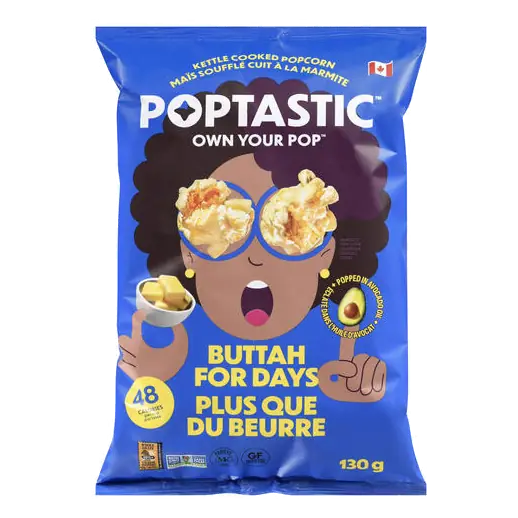 Kettle Cooked Popcorn Buttah For Days 130 g
