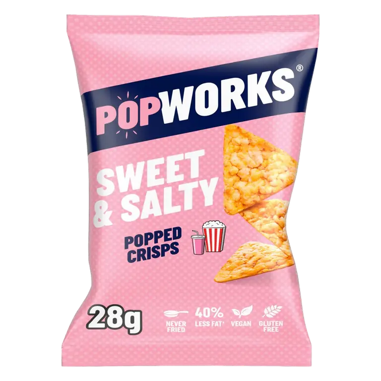 Sweet & Salty Popped Crisps