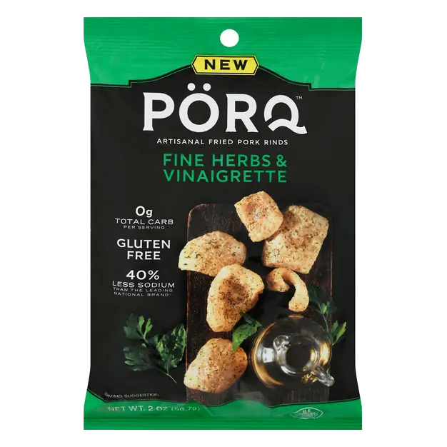 Artisanal Fried Pork Rinds Fine Herbs & Vinaigrette