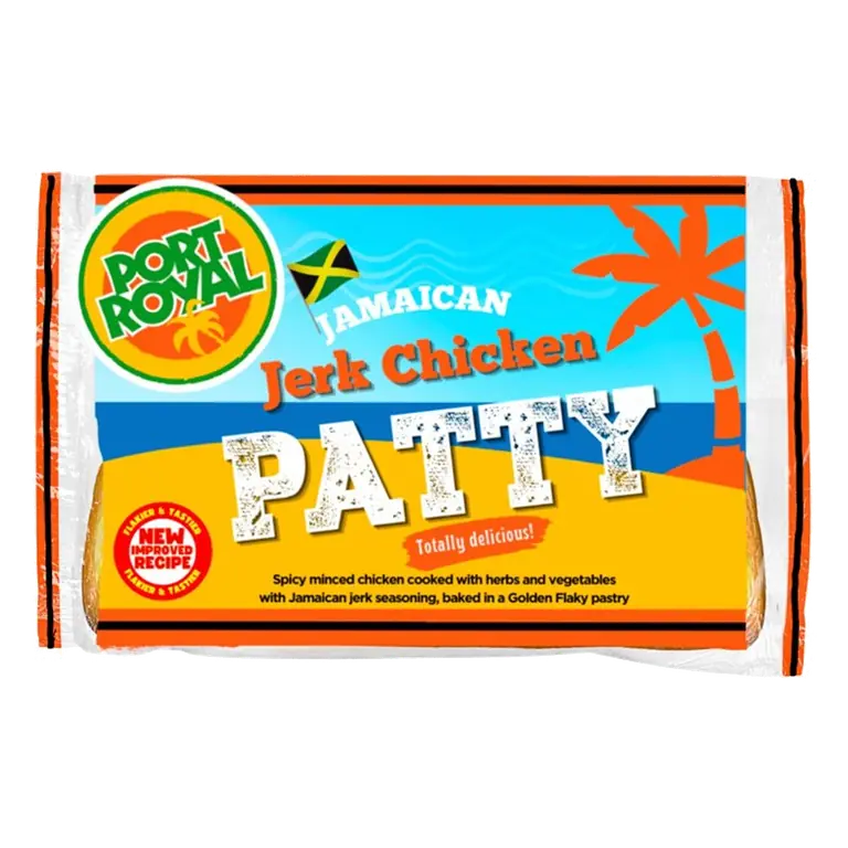 Jamaican Jerk Chicken Patty