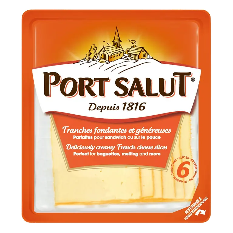 French Creamy Cheese Slices 6x20g